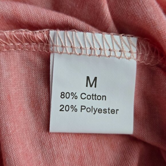 New Women’s Light Coral Casual Top | Size Medium - Picture 4 of 5